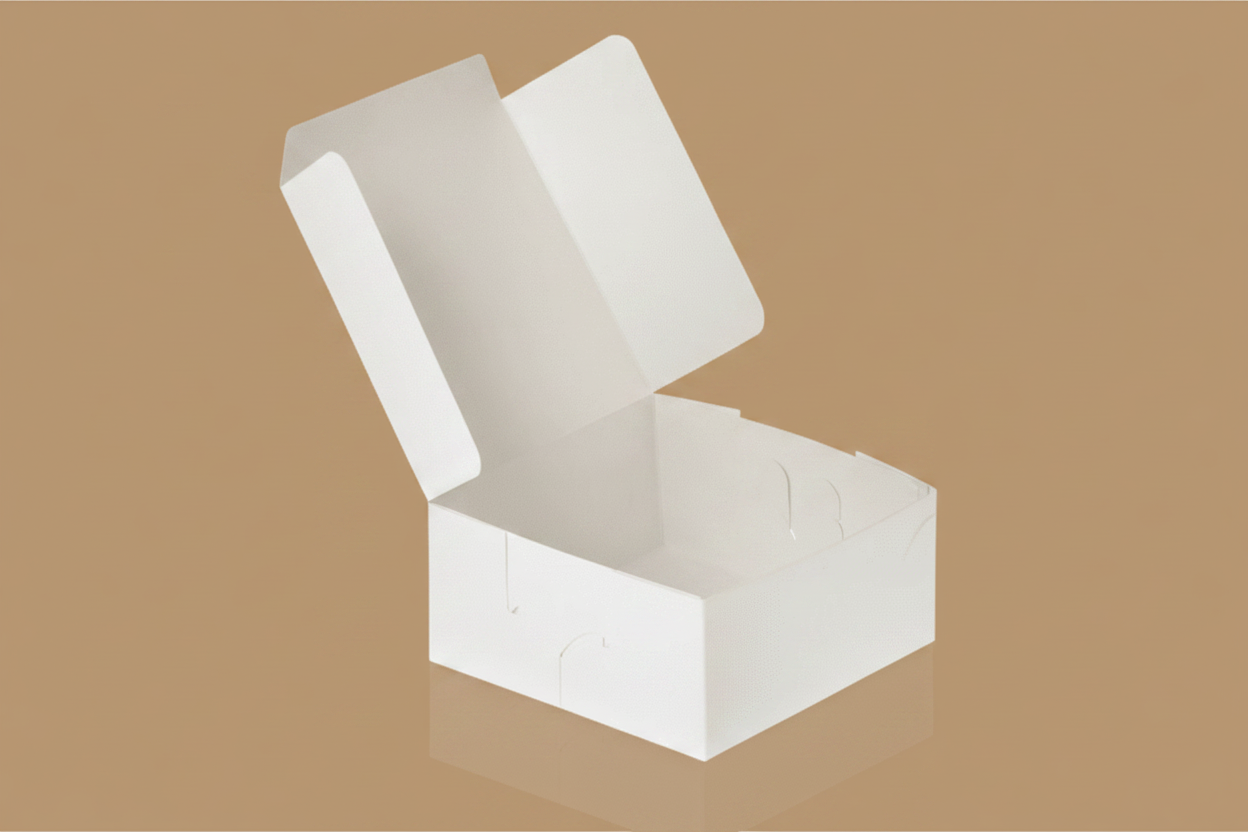 Cardboard Cake Boxes White