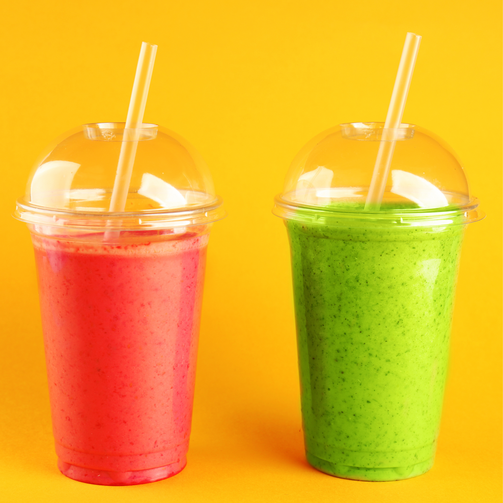 Clear Smoothie Cup Lids rPET (1000pcs)