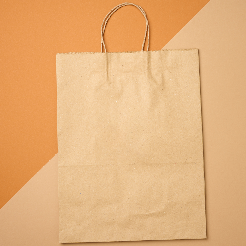 Kraft Paper Carrier Bags