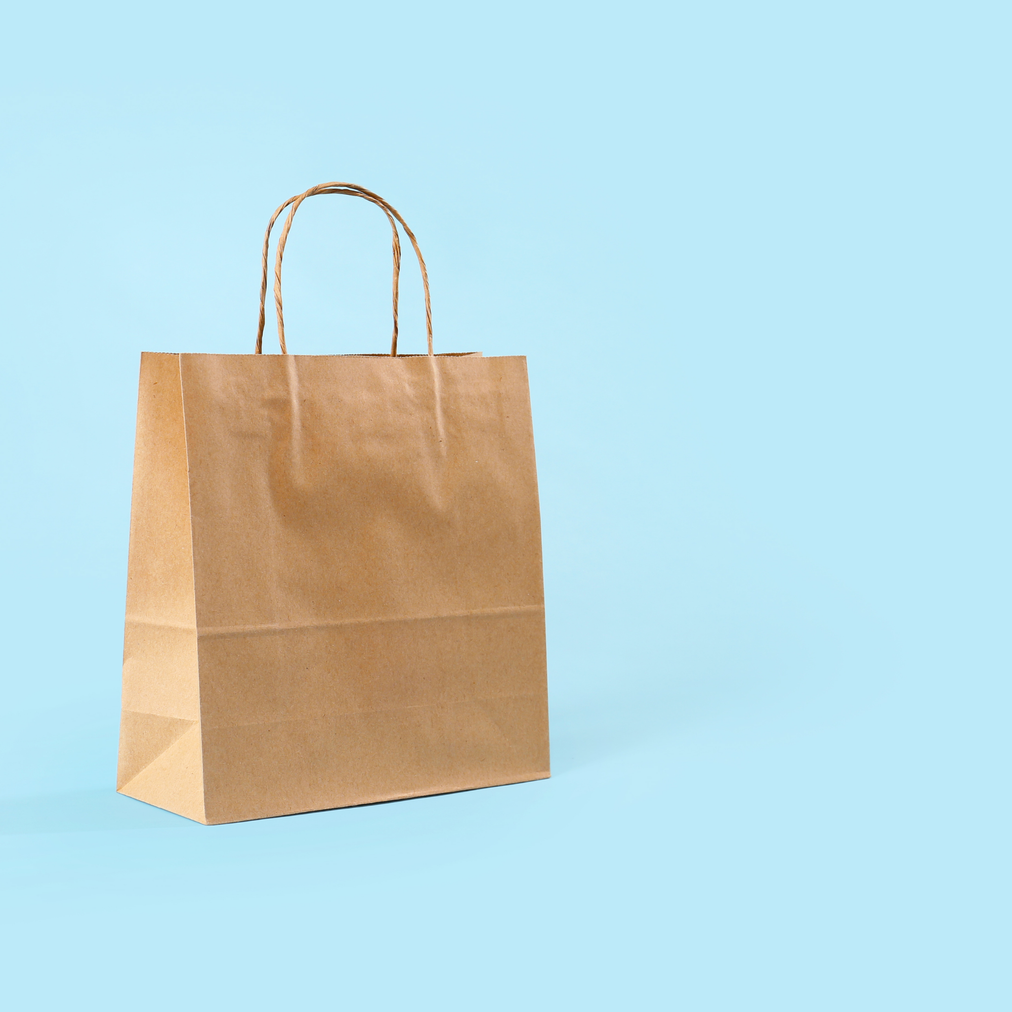 Kraft Paper Carrier Bags