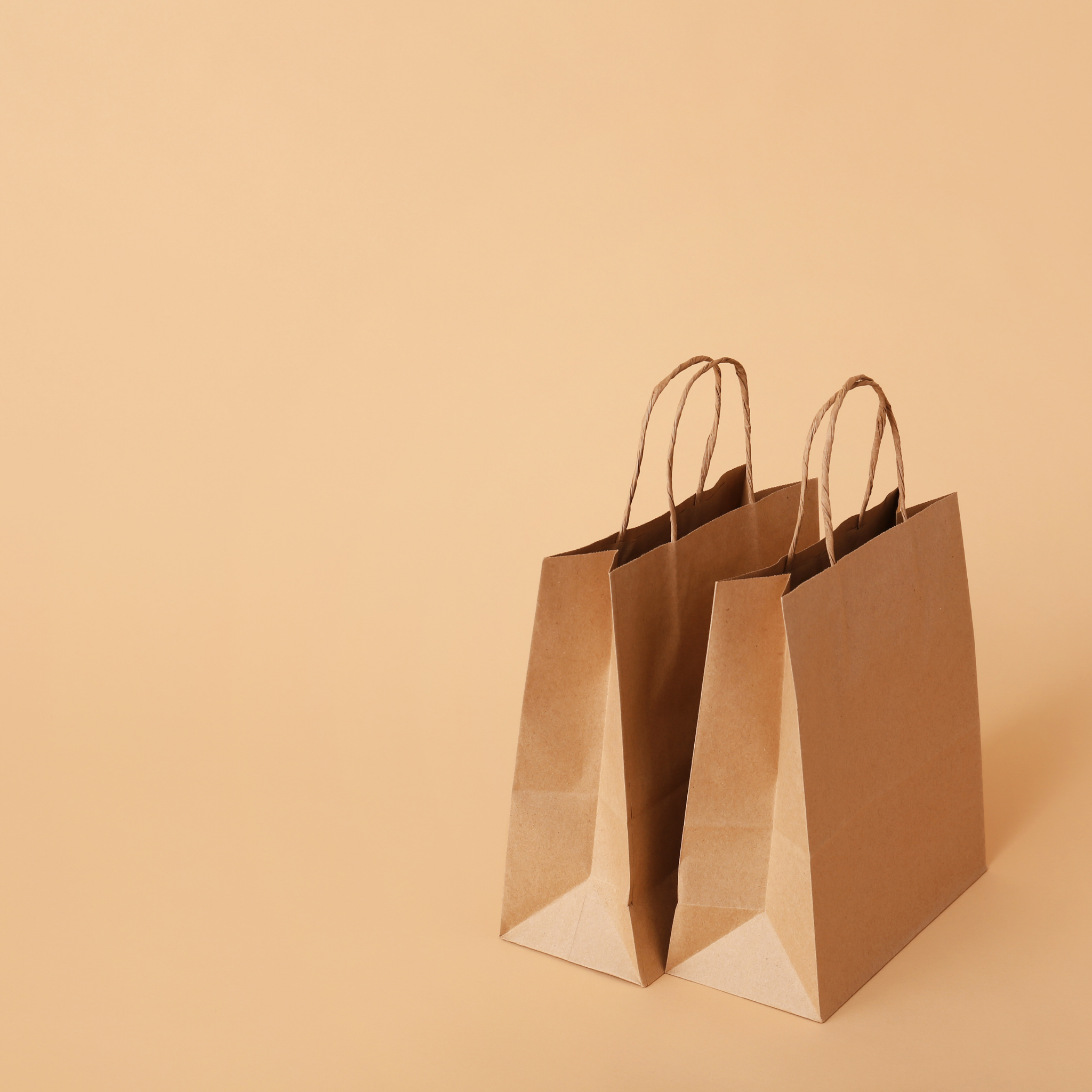 Kraft Paper Carrier Bags