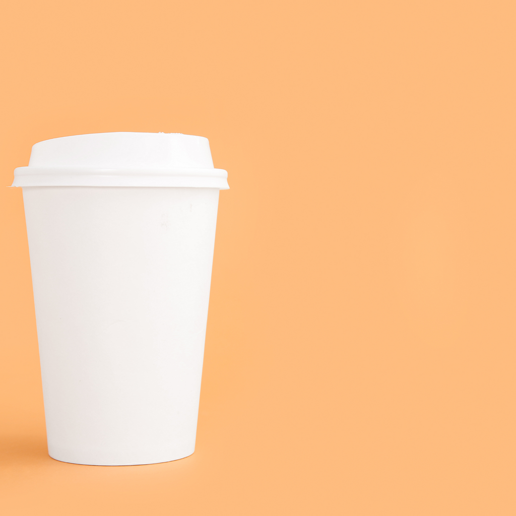 Compostable White Single Walled Cups (1000pcs) - 310GSM (Thick)