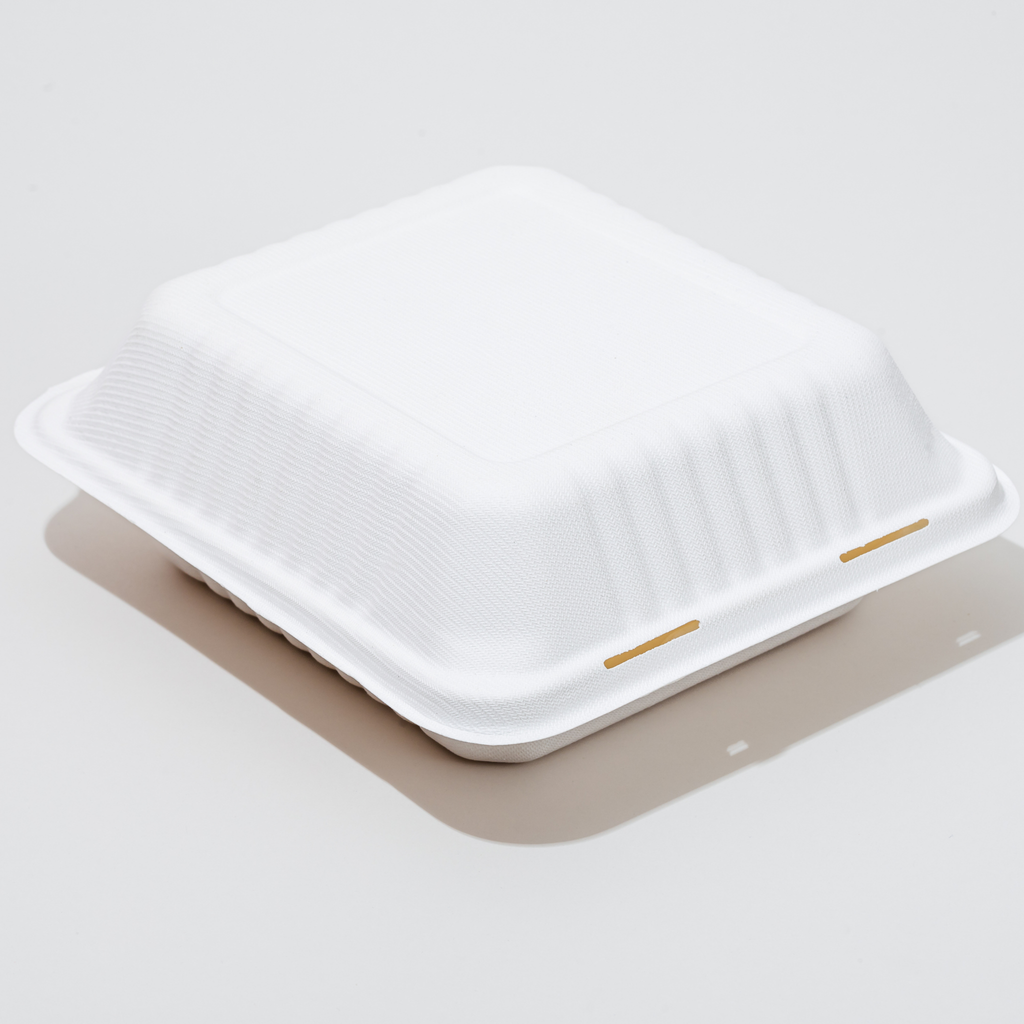 Bagassee Clamshell Meal Boxes