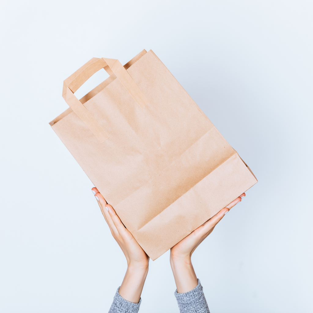 Kraft Paper Carrier Bags