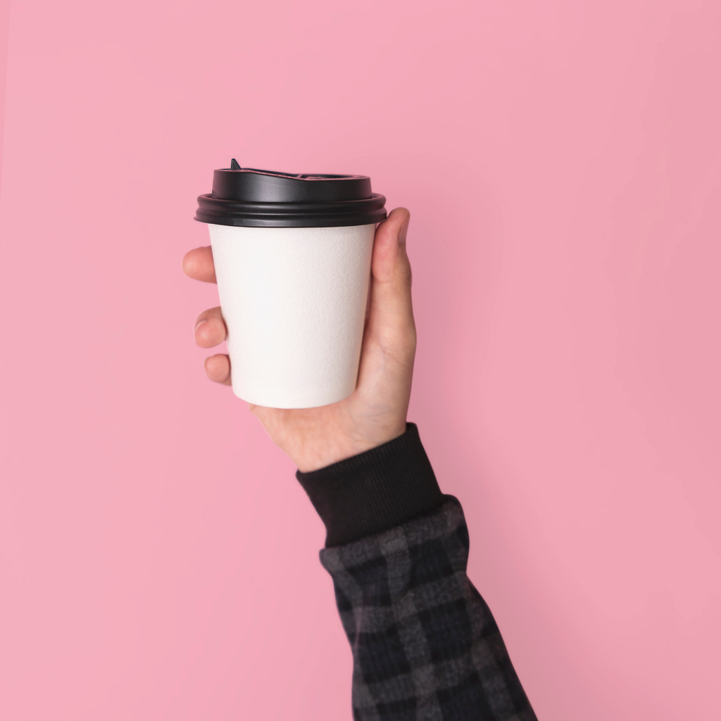 Compostable White Single Walled Cups (1000pcs) - 310GSM (Thick)