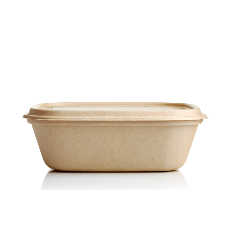 !!CONTAINERS ONLY!! Pulp Compostable Food Containers !!CONTAINERS ONLY!!