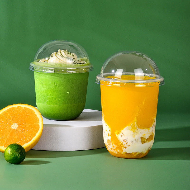 Recycable rPET Clear Smoothie Cups (1000pcs)